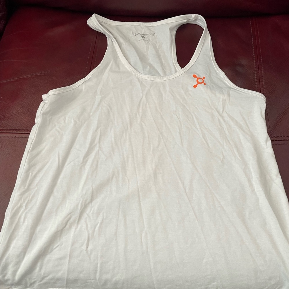 Orangetheory white tank, In The Zone